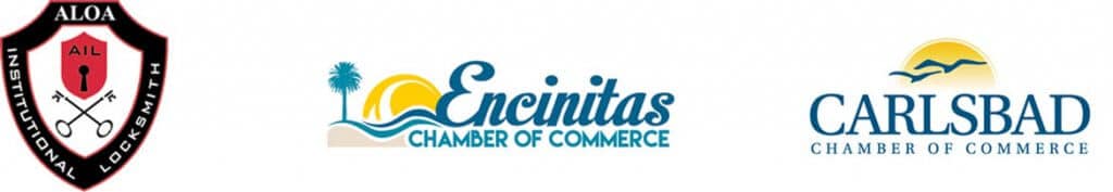 Aloa Institutional Locksmith, Encinitas Chamber of Commerce, Carlsbad Chamber of Commerce